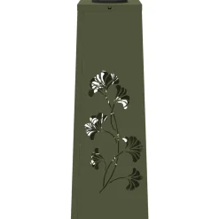 vidaXL Solar LED Pad Licht 2 st Warmwit 18 x 18 x 50 cm