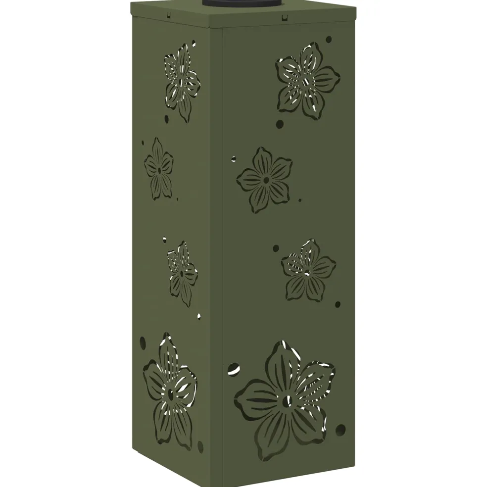 vidaXL Solar LED Pad Licht 2 st Warmwit 18 x 18 x 50 cm