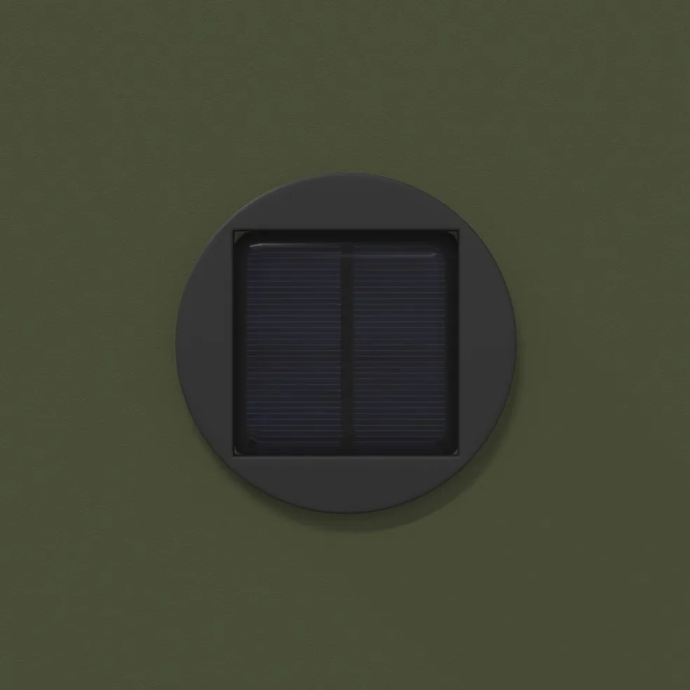 vidaXL Solar LED Pad Licht 2 st Warmwit 18 x 18 x 50 cm