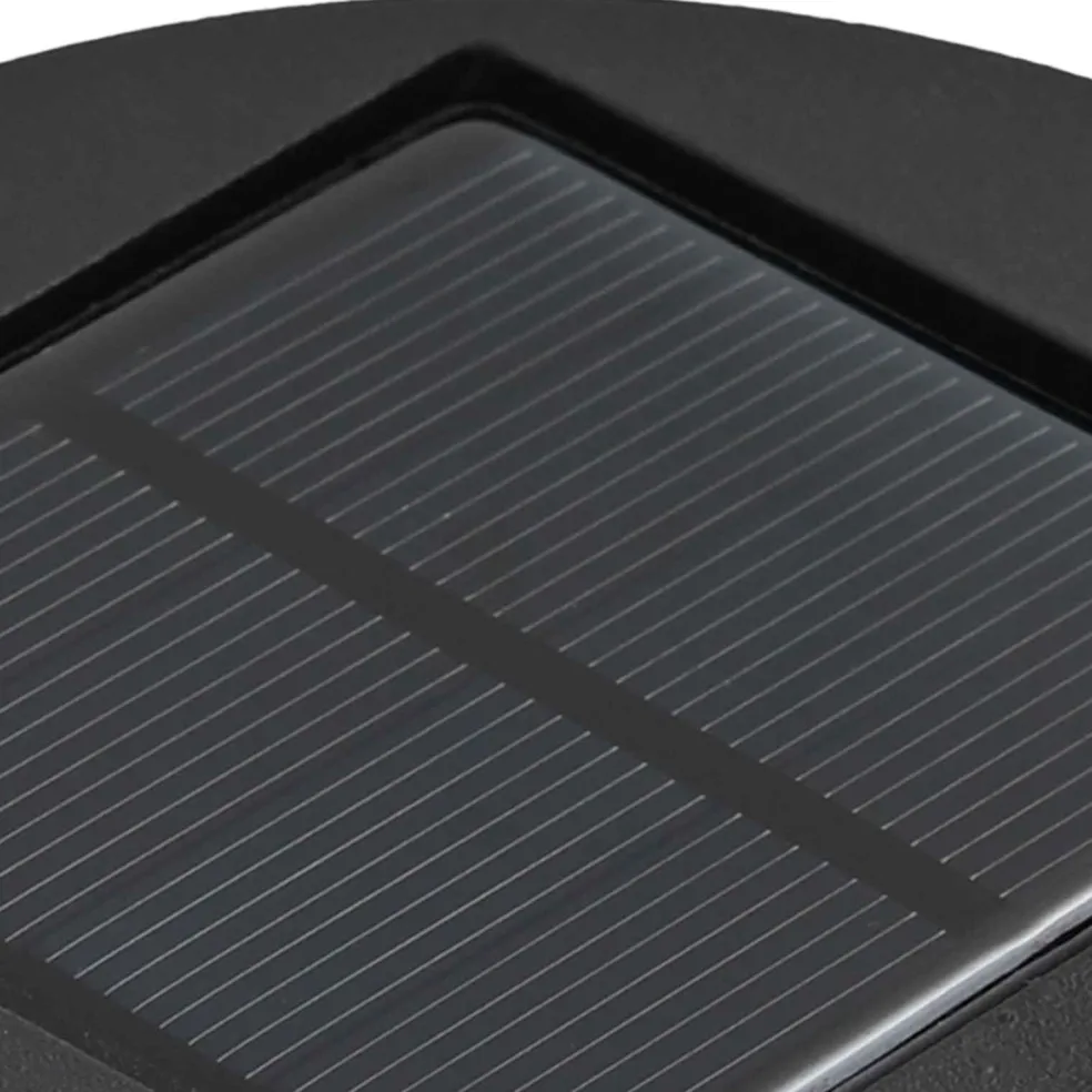vidaXL Solar LED Pad Licht 2 st Warmwit 18 x 18 x 50 cm