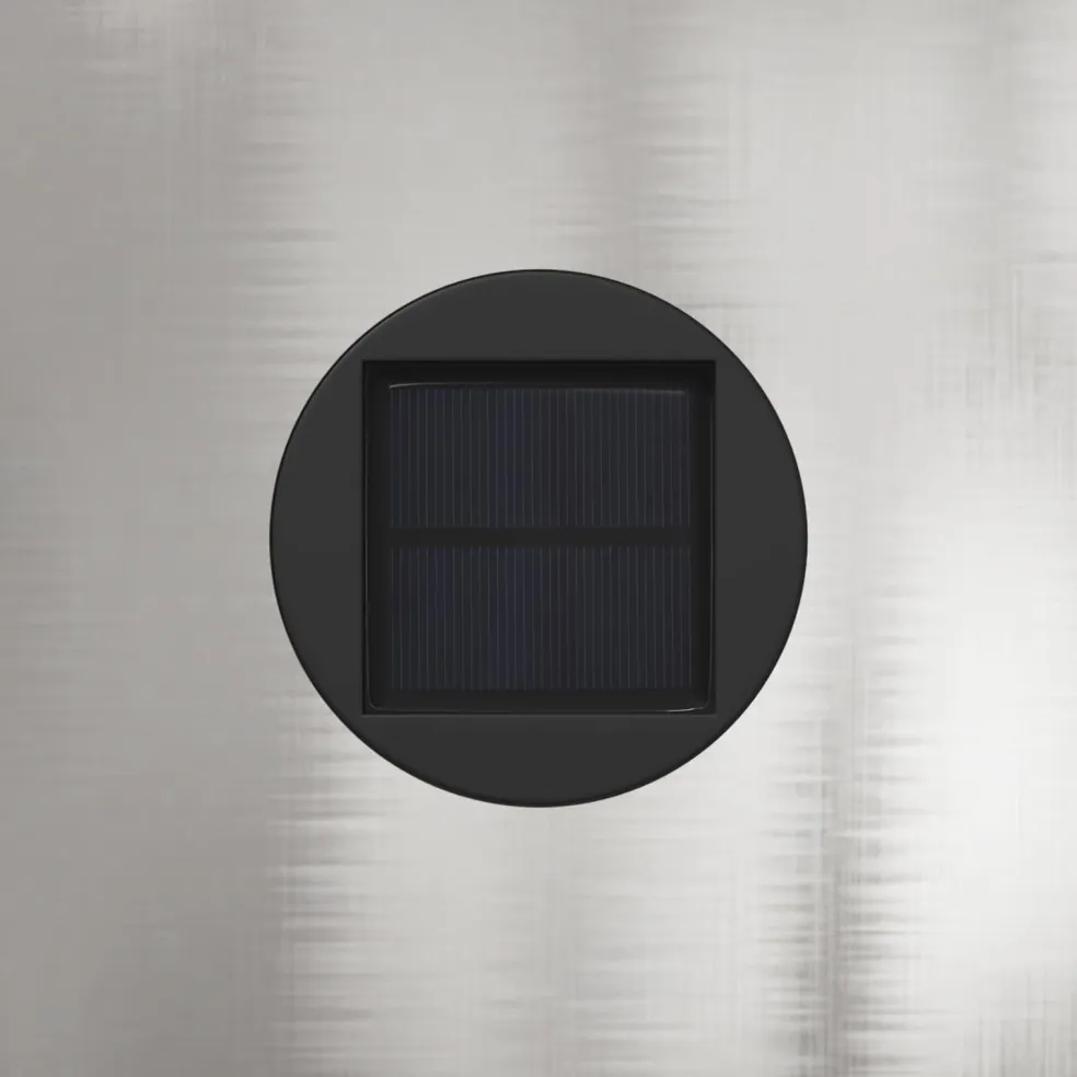 vidaXL Solar LED Pad Licht 2 st Warmwit 18 x 18 x 50 cm