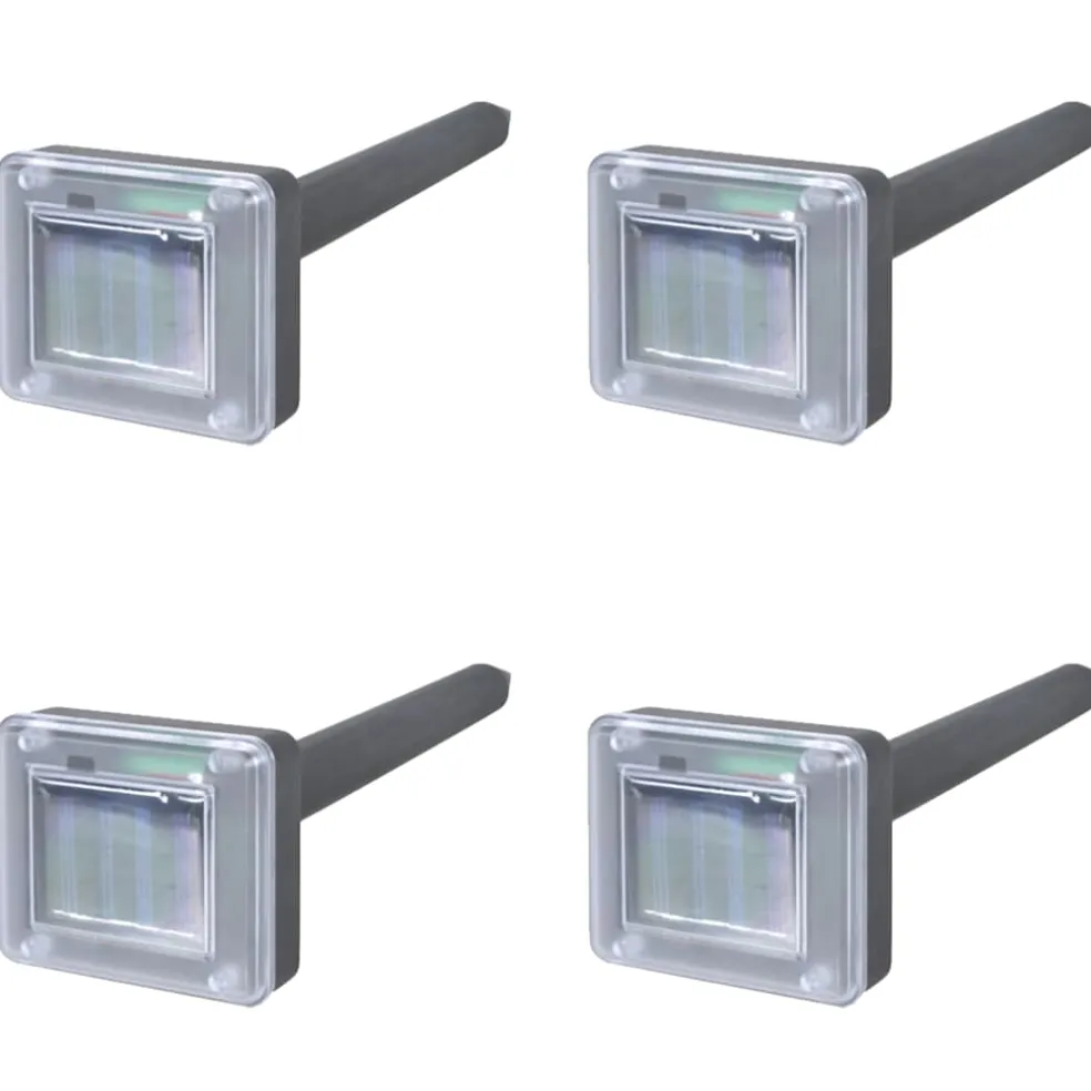 vidaXL Solar mollenverjager (4 stuks)