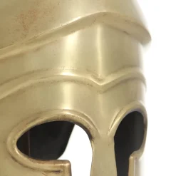 vidaXL Soldatenhelm Grieks replica LARP staal messingkleurig