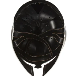 vidaXL Soldatenhelm Grieks replica LARP staal zilverkleurig