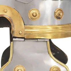 vidaXL Soldatenhelm Romeins replica staal zilverkleurig