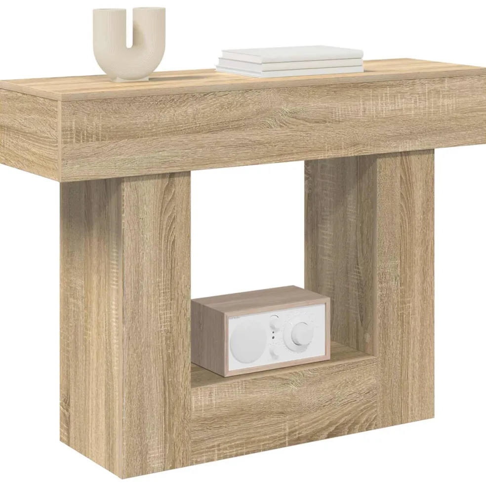 vidaXL Sonoma Eiken 101 x 30 x 74 cm