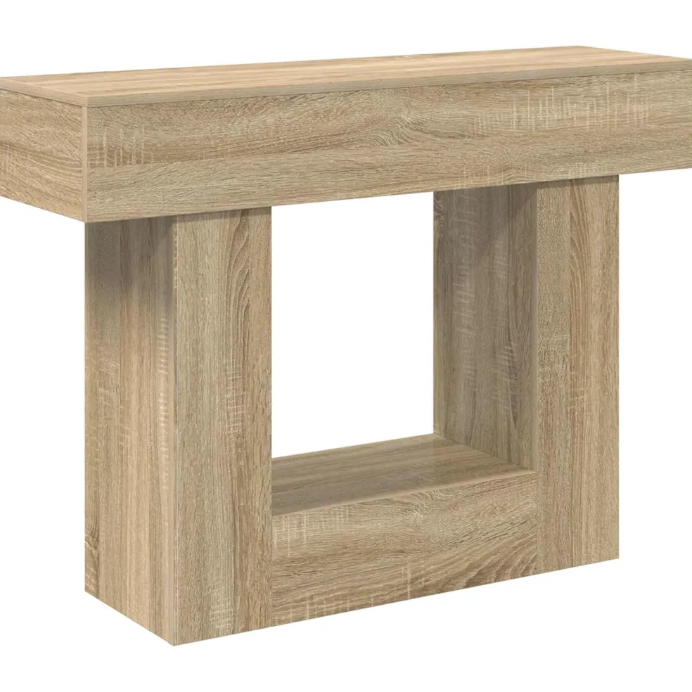 vidaXL Sonoma Eiken 101 x 30 x 74 cm