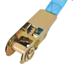 vidaXL Spanbanden 0,8 ton 6mx25mm blauw 4 st