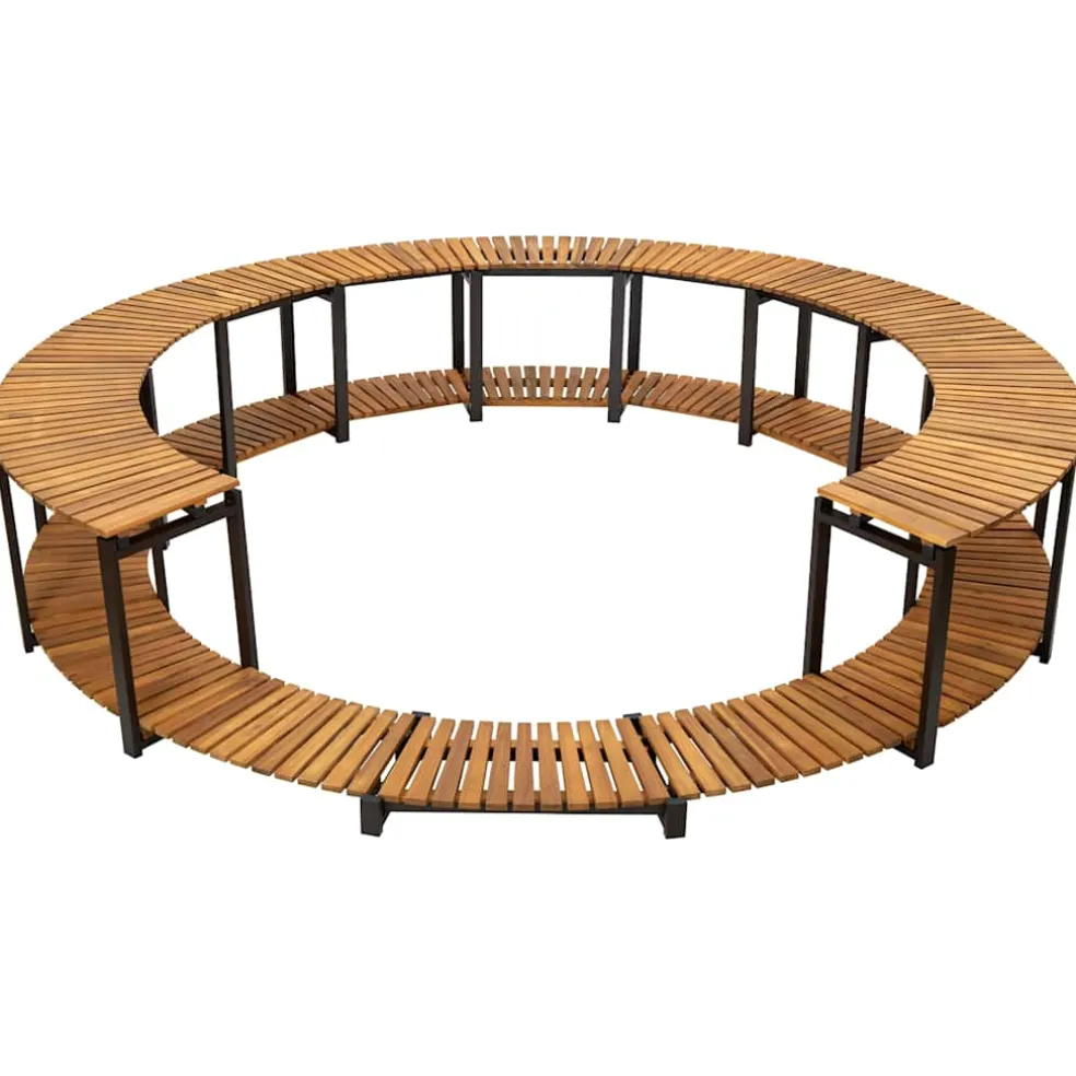 vidaXL Spa-ombouw 273x53 cm massief acaciahout