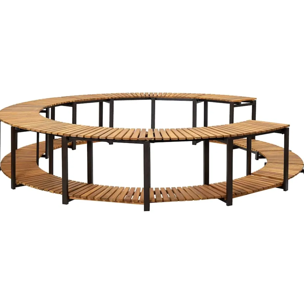 vidaXL Spa-ombouw 273x53 cm massief acaciahout