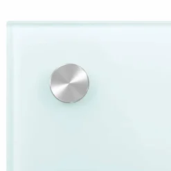 vidaXL Spatscherm keuken 70x40 cm gehard glas melkwit