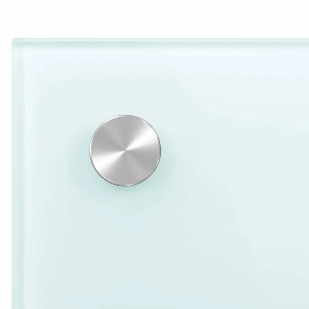 vidaXL Spatscherm keuken 70x40 cm gehard glas melkwit