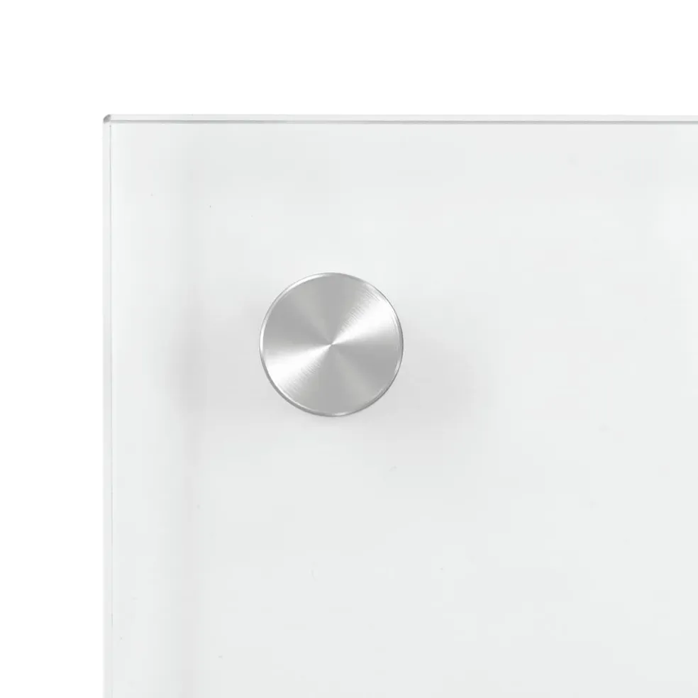vidaXL Spatscherm keuken 70x40 cm gehard glas transparant