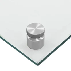 vidaXL Spatscherm keuken 70x40 cm gehard glas transparant