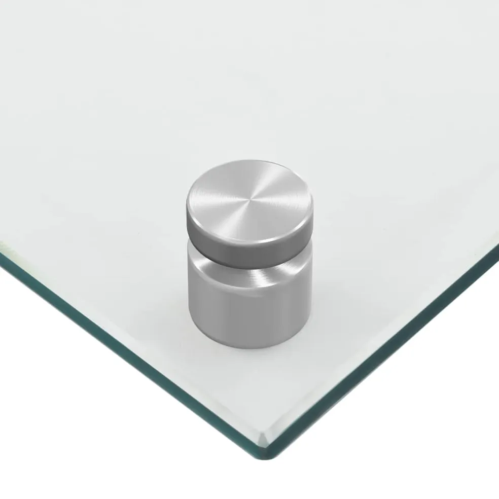 vidaXL Spatscherm keuken 70x40 cm gehard glas transparant