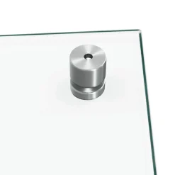 vidaXL Spatscherm keuken 70x40 cm gehard glas transparant