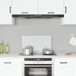 vidaXL Spatscherm keuken 70x40 cm gehard glas transparant