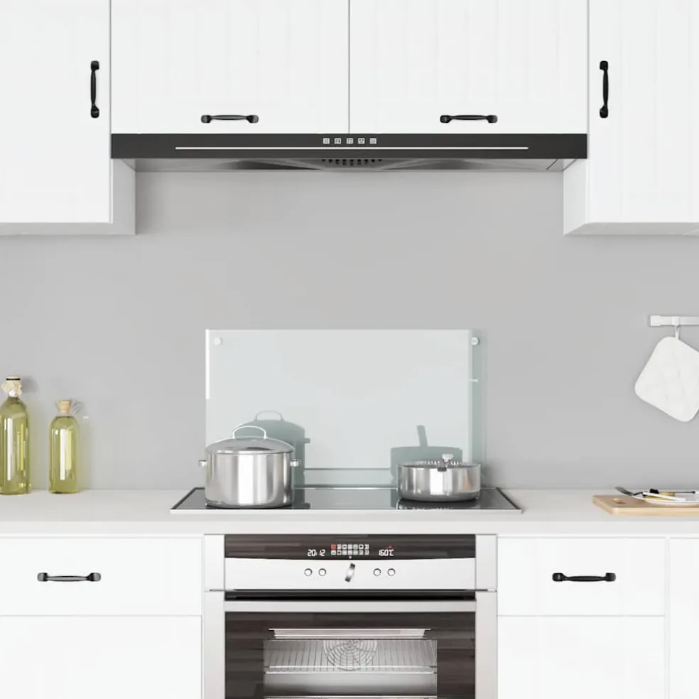 vidaXL Spatscherm keuken 70x40 cm gehard glas transparant