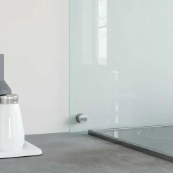 vidaXL Spatscherm keuken 70x40 cm gehard glas transparant