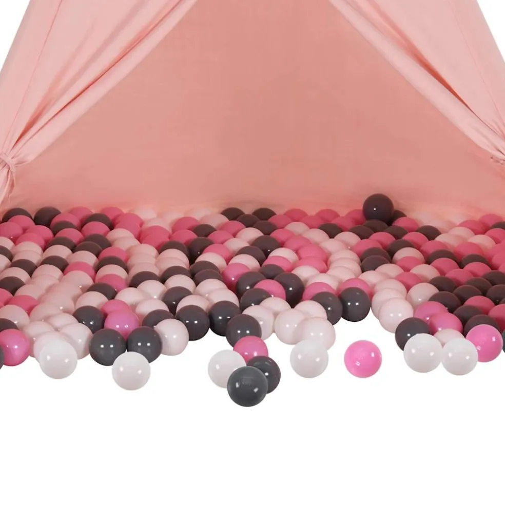 vidaXL Speelballen 250 st meerkleurig