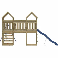 vidaXL Speelhuis geïmpregneerd grenenhout