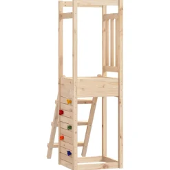 vidaXL Speelhuis 53x46,5x169 cm massief grenenhout