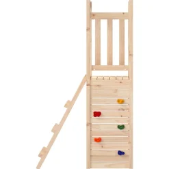 vidaXL Speelhuis 53x46,5x169 cm massief grenenhout