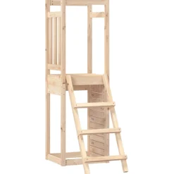 vidaXL Speelhuis 53x46,5x169 cm massief grenenhout