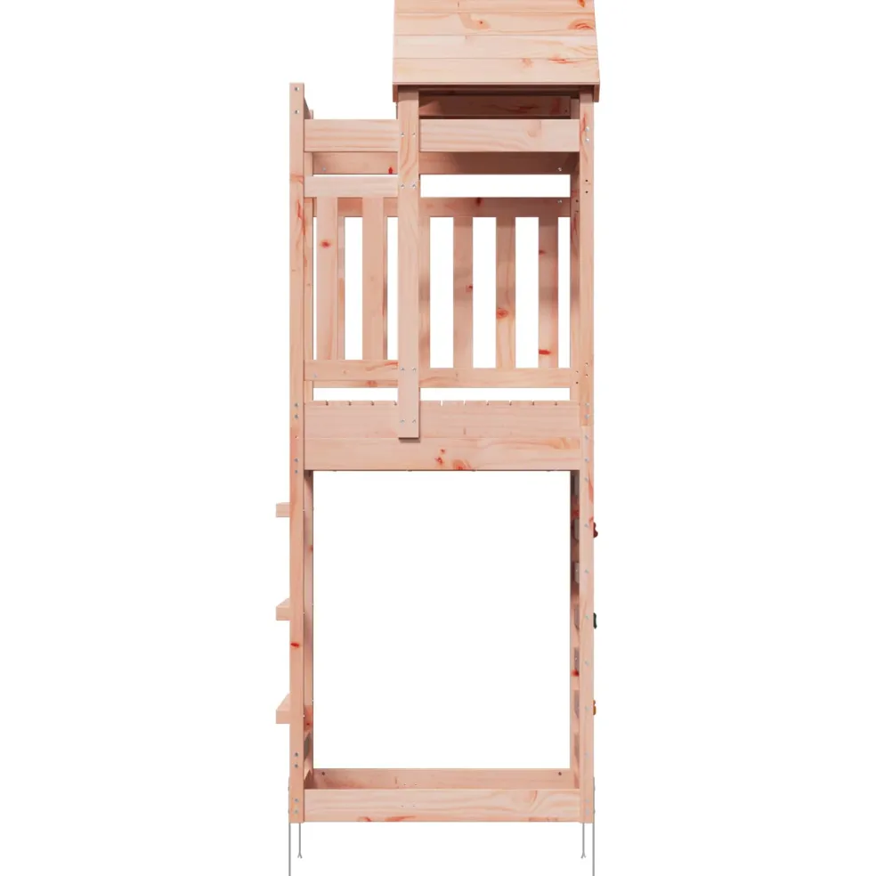 vidaXL Speeltoren Bruin 52,5 x 85 x 238 cm Massief Douglas hout
