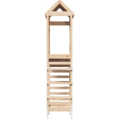 vidaXL Speeltoren Bruin 52,5 x 85 x 238 cm Massief grenenhout