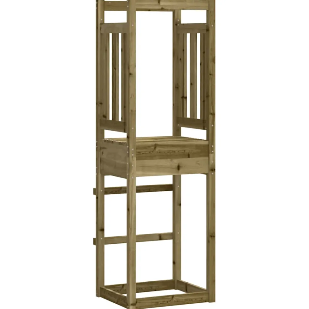 vidaXL Speeltoren 53x46,5x169 cm geïmpregneerd grenenhout