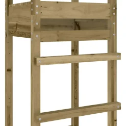 vidaXL Speeltoren 52,5x46,5x206,5 cm geïmpregneerd grenenhout