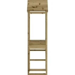 vidaXL Speeltoren 52,5x46,5x206,5 cm geïmpregneerd grenenhout