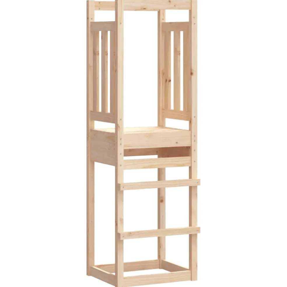 vidaXL Speeltoren 53x46,5x169 cm massief grenenhout