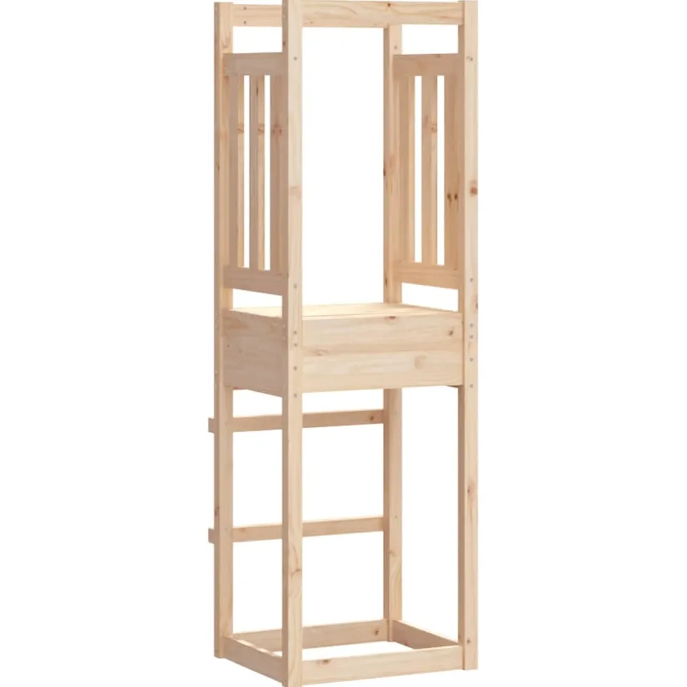vidaXL Speeltoren 53x46,5x169 cm massief grenenhout