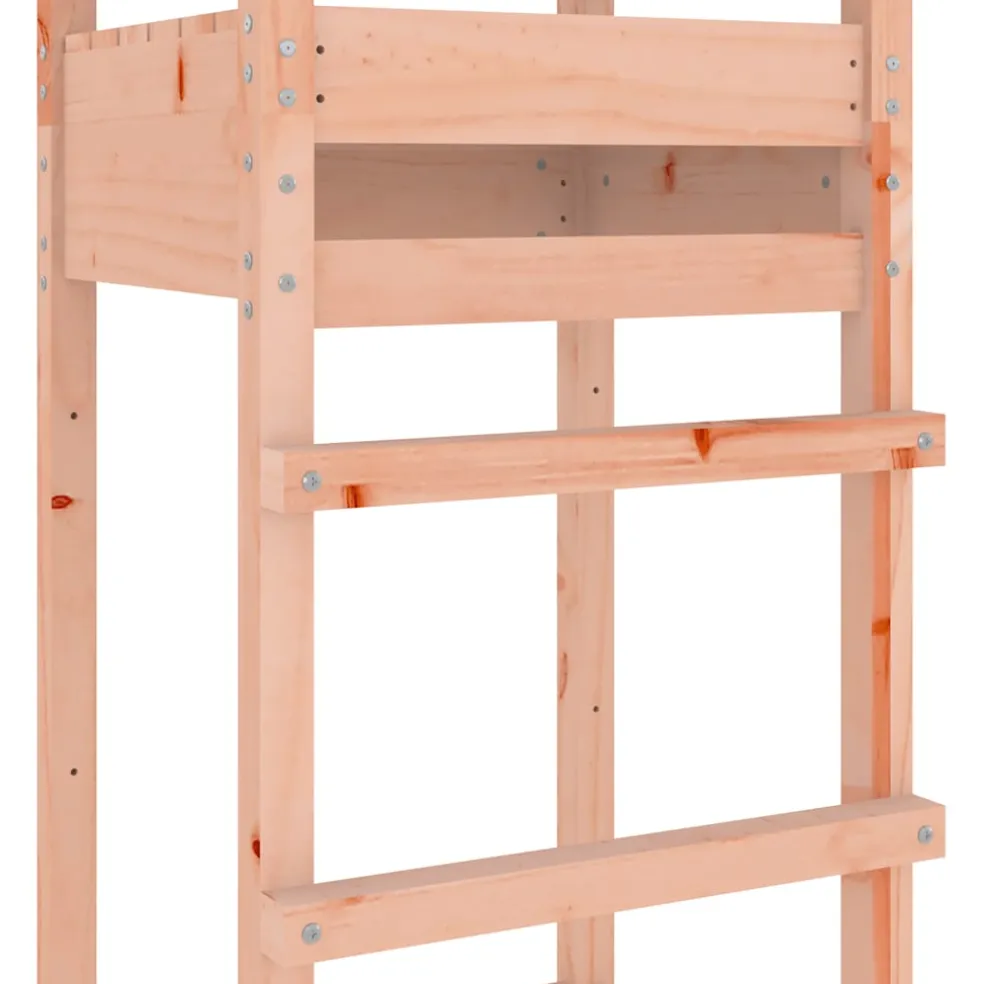 vidaXL Speeltoren 52,5x46,5x206,5 cm massief douglashout