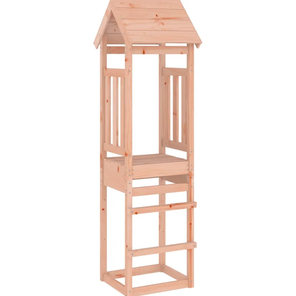 vidaXL Speeltoren 52,5x46,5x206,5 cm massief douglashout