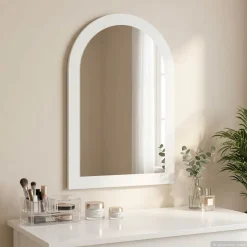 vidaxl Spiegel FAUSKE Wit 43 x 3,5 x 77 cm