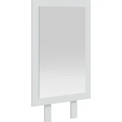 vidaxl Spiegel FAUSKE Wit 43 x 3,5 x 77 cm Rechthoekig