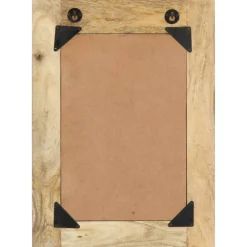 vidaXL Spiegel handgeschilderd 40x55 cm massief mangohout
