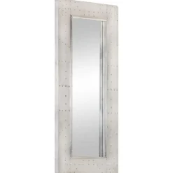 vidaXL Spiegel luchtvaartstijl 110x50 cm metaal