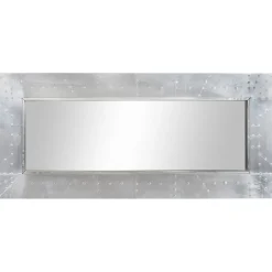 vidaXL Spiegel luchtvaartstijl 110x50 cm metaal