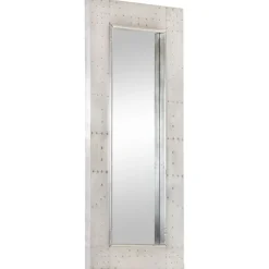 vidaXL Spiegel luchtvaartstijl 110x50 cm metaal