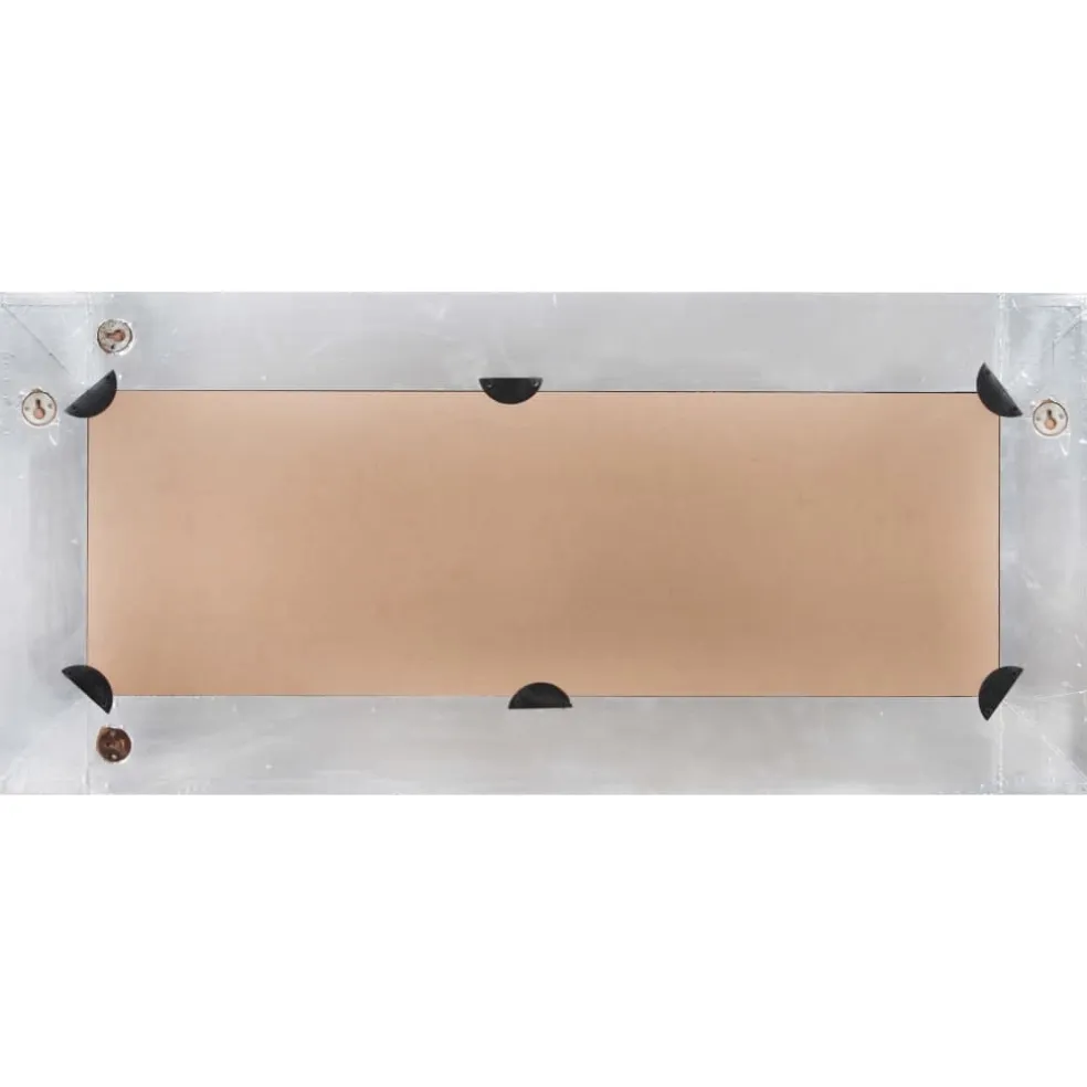 vidaXL Spiegel luchtvaartstijl 110x50 cm metaal