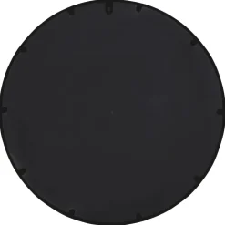 vidaXL Spiegel rond 40x4 cm ijzer zwart
