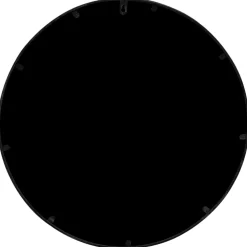 vidaXL Spiegel rond 40x3 cm ijzer zwart