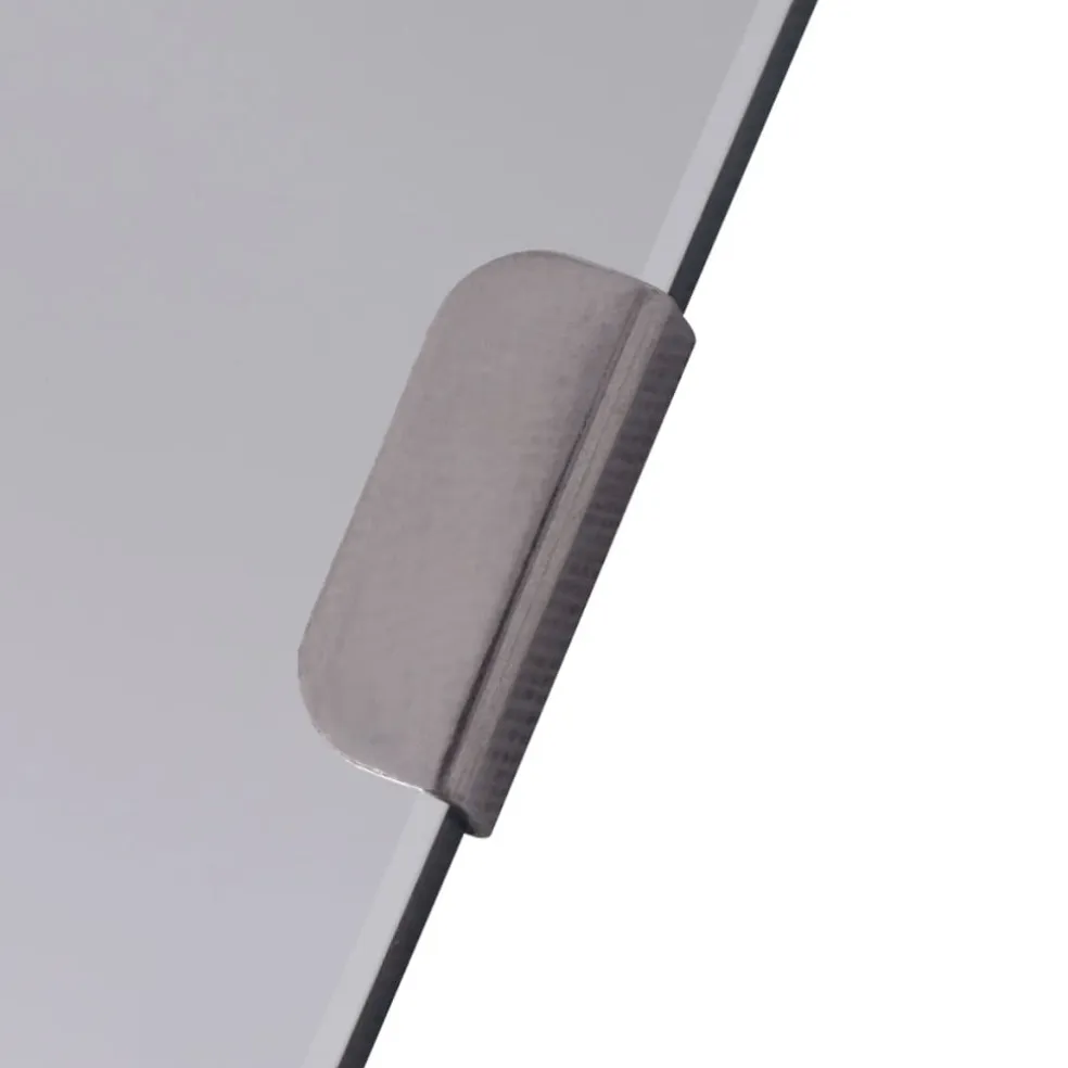 vidaXL Spiegeltegels frameloos 8 st 20,5 cm glas