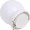 vidaXL Spiegelverlichting met 8 LED-lampen warmwit en koudwit