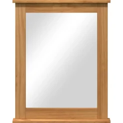 vidaXL Spiegel VIGO Honingbruin 55,5 x 5 x 70 cm Massief grenenhout
