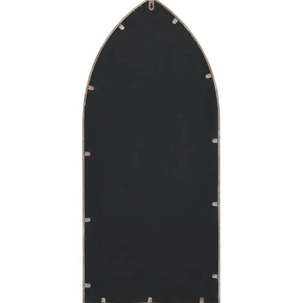 vidaXL Spiegel 100x45 cm ijzer zandkleurig